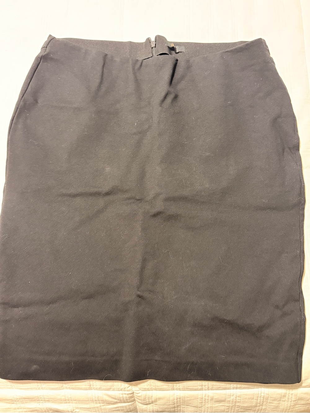 Quince Black Pencil Skirt